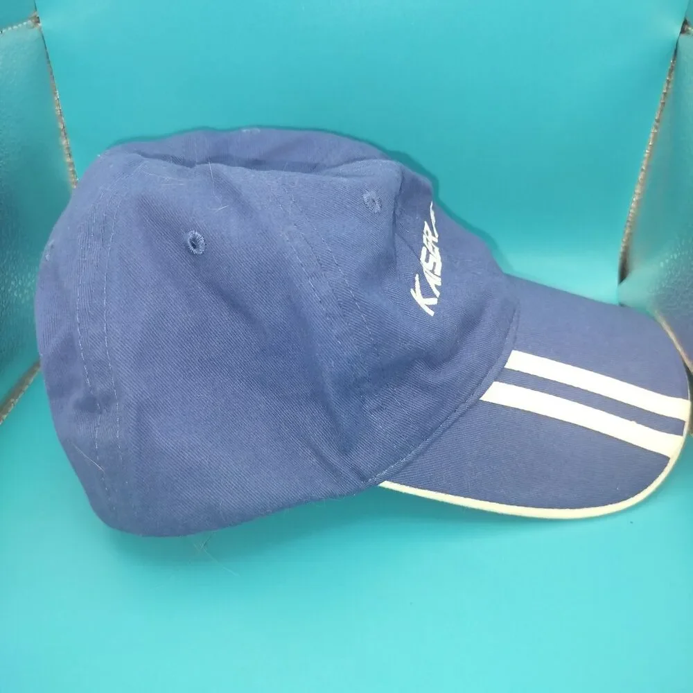 KaiserAir Hat Cap America Men's Adjustable Blue White Stripes Vintage